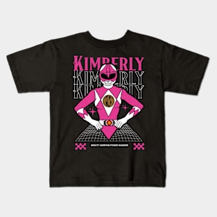 Pink Power Ranger Kids T-Shirt